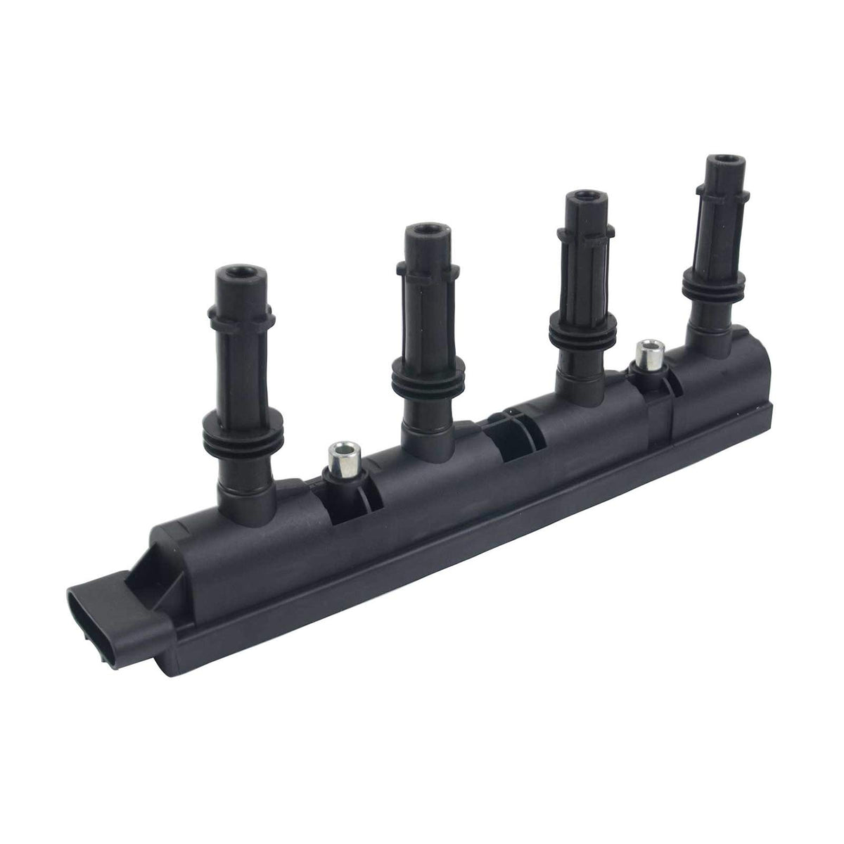 GELUOXI ignition coil installed in engine bay demonstrating direct-fit benefit