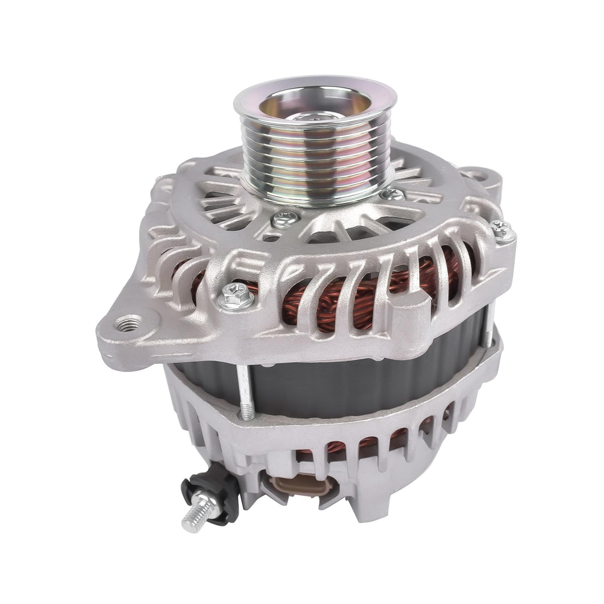 GELUOXI rotor and stator vents close-up for heat dissipation view
