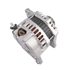 GELUOXI alternator next to ruler showing compact, accurate dimensions