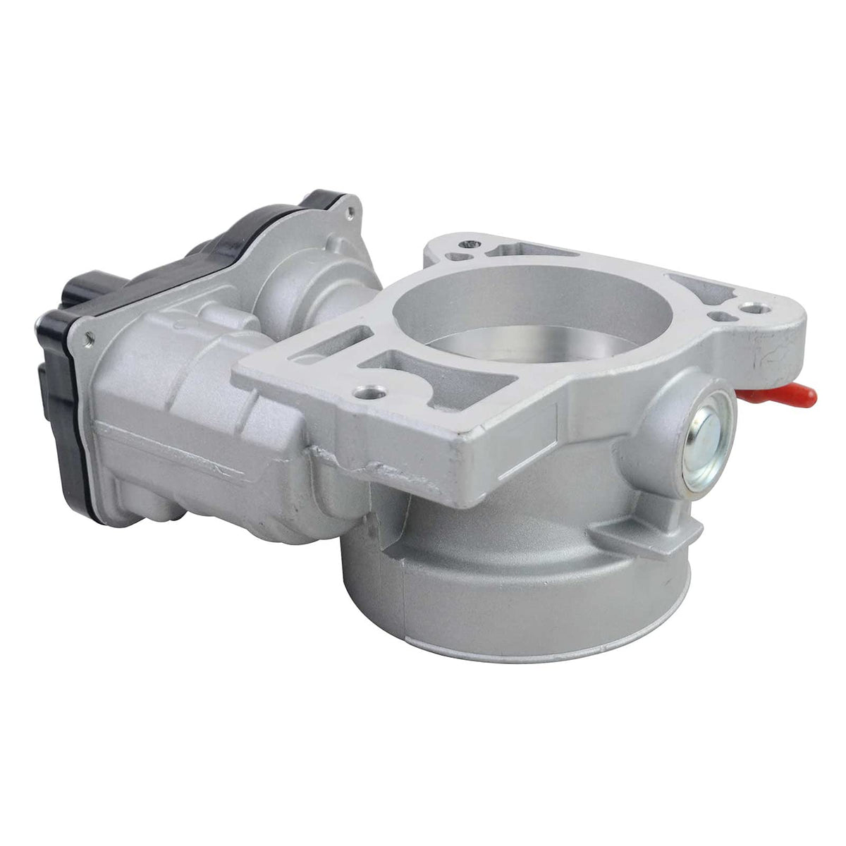 GELUOXI throttle body size comparison demonstrating scale for easy verification benefit