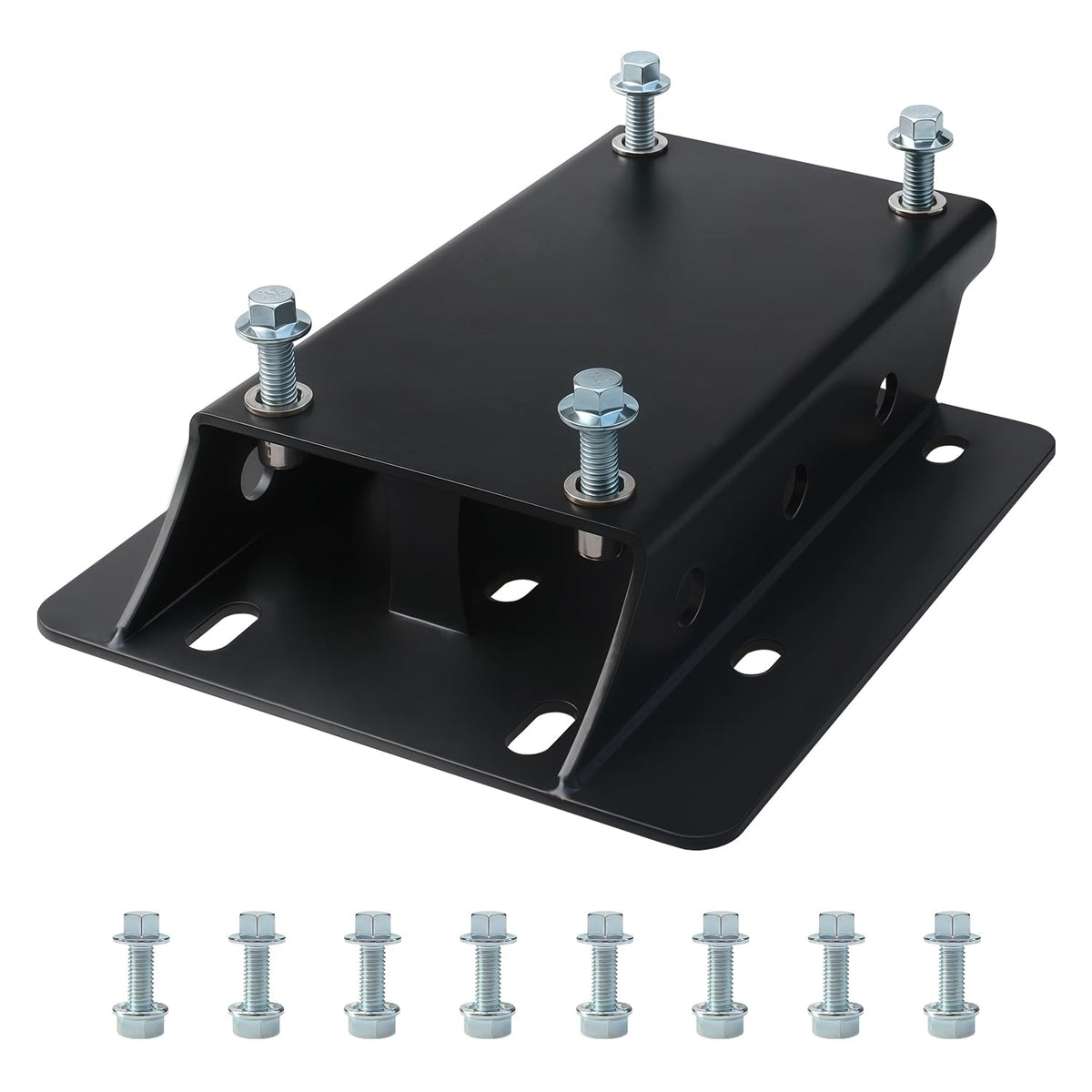 gemigard front view of riser plate showing robust construction and easy fit