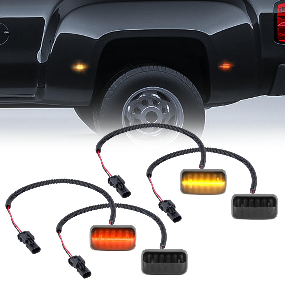 Gempro front view assembled markers showing fit and brighter LED visibility