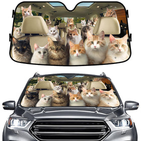 GENANY front view showing cute cat group design, adds personality