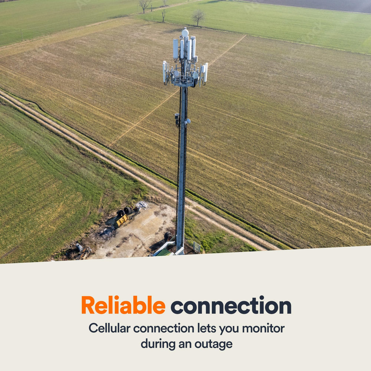 Generac 7009 mounted on an above-ground propane tank illustrating reliable outdoor use