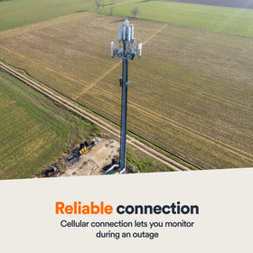 Generac 7009 mounted on an above-ground propane tank illustrating reliable outdoor use