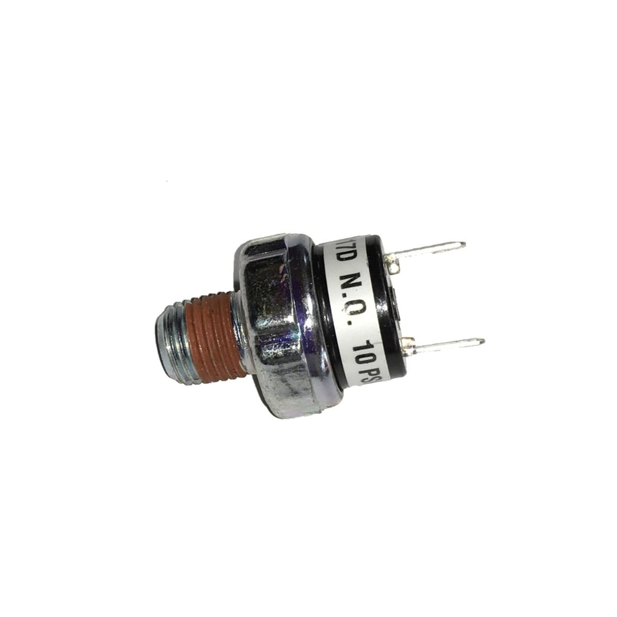 Generac front view of oil pressure switch showing connector and body benefits correct part identification