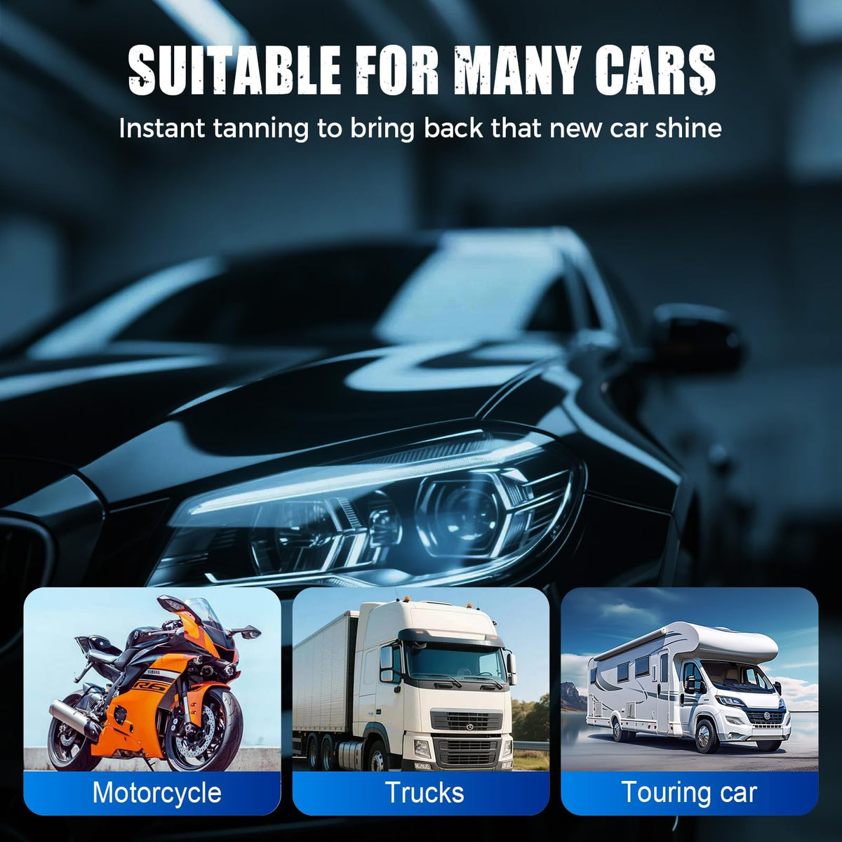 Generic General Twister used to blow dust from dashboard and vents for faster interior cleaning
