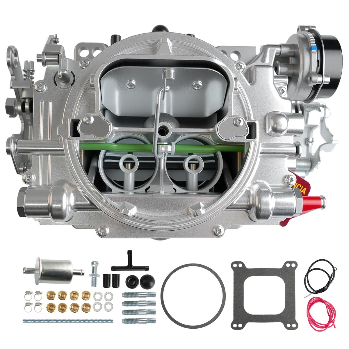Generic 1406 electric choke detail highlighting automatic start benefit