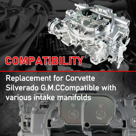 Generic 1406 top choke assembly visible, brand-friendly for reliable cold starts