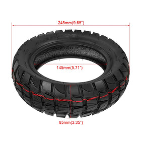 generic 255x80 close-up of directional tread pattern highlighting grip and water-channeling performance