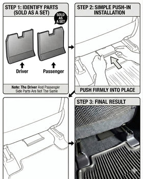 Generic 4Runner vent extender installed passenger side directing air into cabin