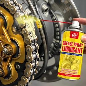 Generic brand spray nozzle close-up, precise application for tight spots