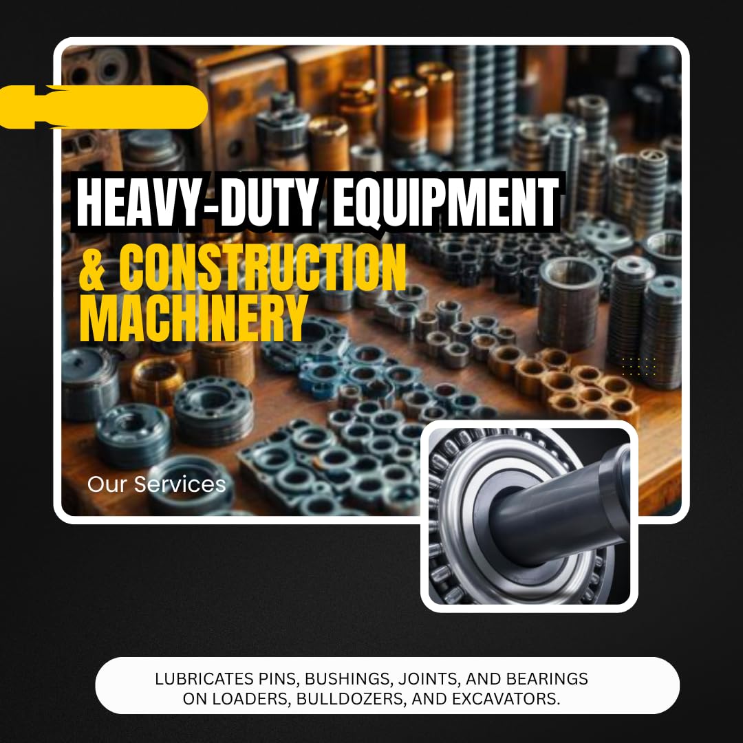 Generic grease being applied to bearing showing Generic protection against wear benefit
