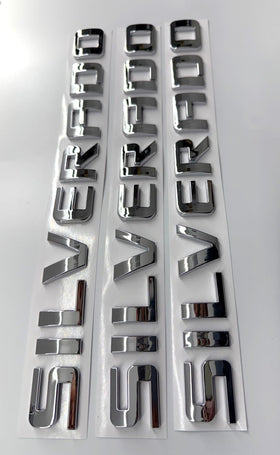 Generic badge size scale next to ruler illustrating dimensions and fit confidence