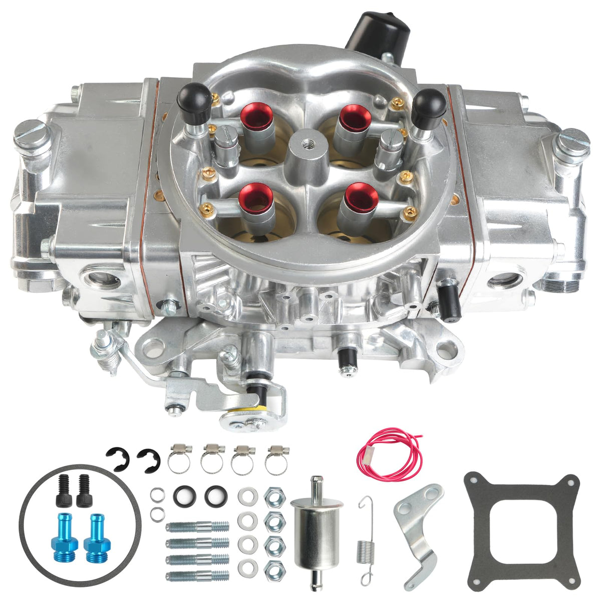 Generic BR-67199 front view showing carburetor and mounting flange for easy installation