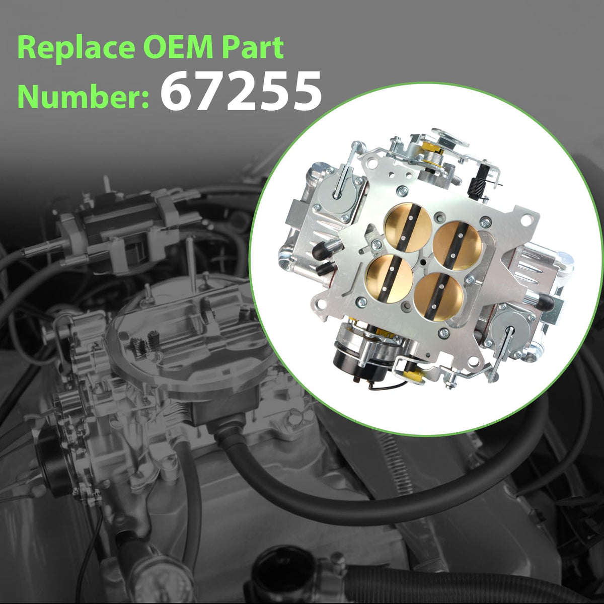 Generic BR-67255 packaging and spec label for quick identification and support