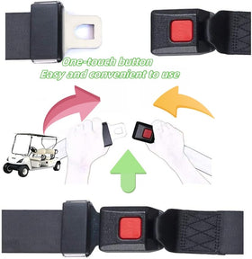 Generic buckle release mechanism closeup showing one-button ease