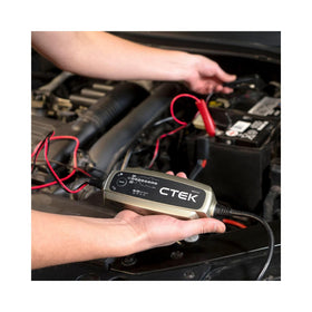 Generic C-Tek MXS 5.0 cables and accessories laid out showing included components benefit