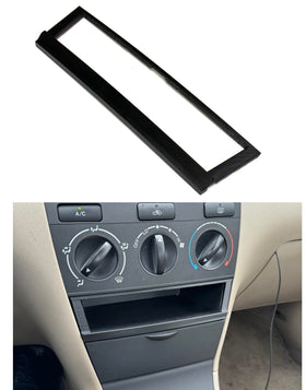 Generic brand front view of bezel showing finished black trim and clean fit benefit