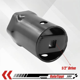 Generic close-up of radius corner design showing reduced wear benefit