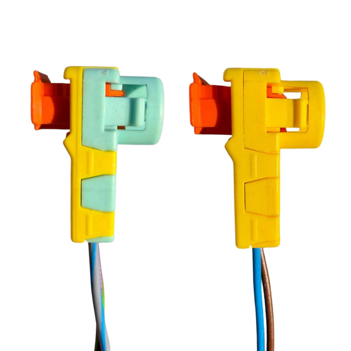 Generic connector installed in vehicle showing brand fit and restored steering function