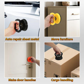 Generic brand handle mechanism image highlighting secure lock and leverage benefit