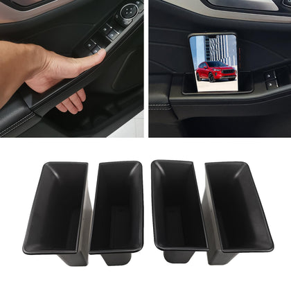 Generic Ford Escape front door handle insert showing fit and neat storage benefit