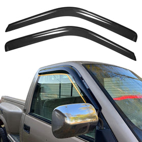 Generic smoke visor front door packaging showing product and benefits