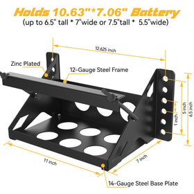Generic hold-down bar detail demonstrating secure clamping and anti-shift benefit