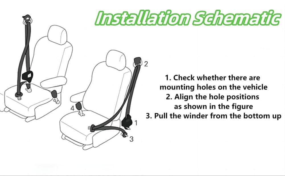 Generic installed on a golf cart shoulder strap demonstrating easy fit