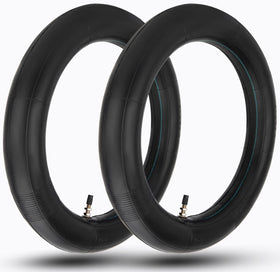 Generic inner tube front packaging showing 3.00-12 size and two-pack, clear compatibility benefit