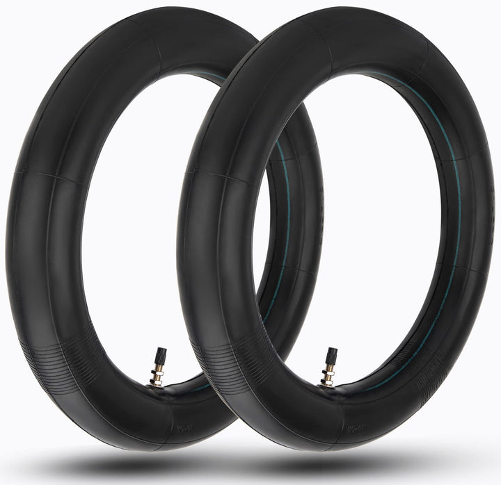 Generic inner tube front packaging showing 3.00-12 size and two-pack, clear compatibility benefit