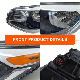 Generic brand lens clarity comparison showing improved light output