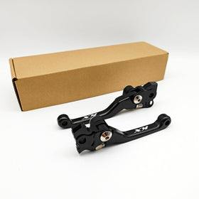 Generic CNC black glossy levers front view showing sleek styling and reliable fit