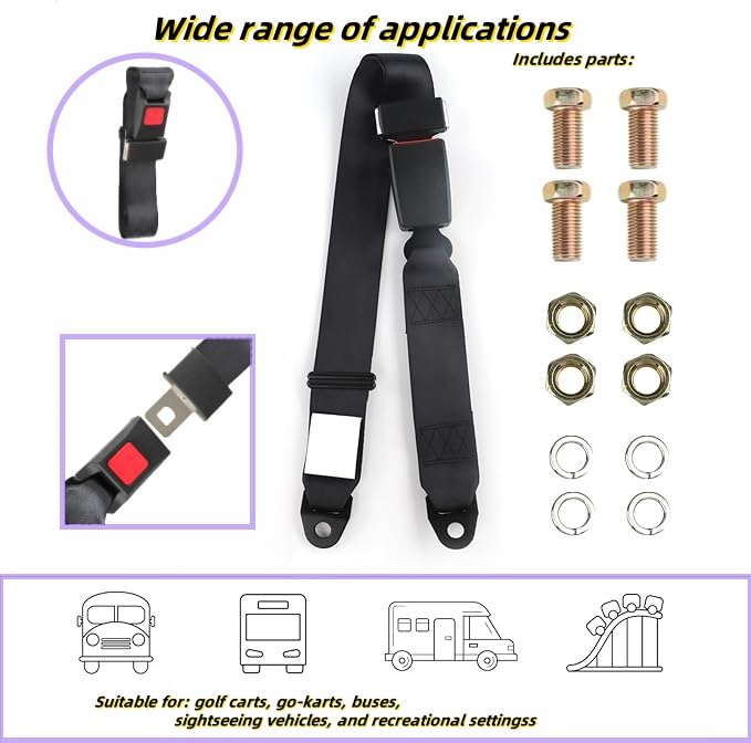Generic length adjustment demonstration showing adjustable 35–53.5 inch fit