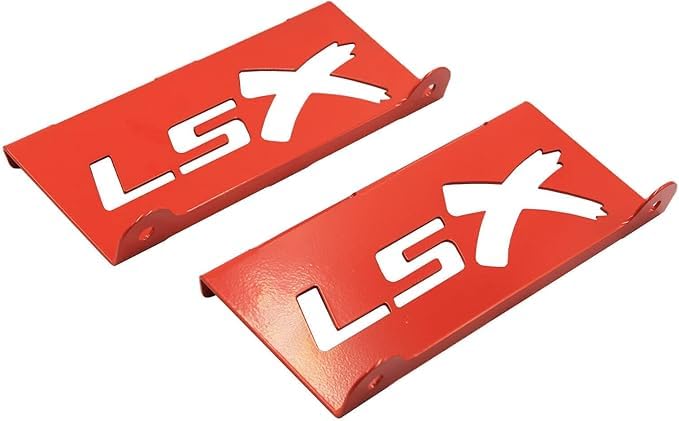 Generic LS bracket installed on C10 firewall demonstrating easy ECM placement and access