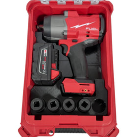 Generic liner front view showing form-fit pockets for M18 tool and battery