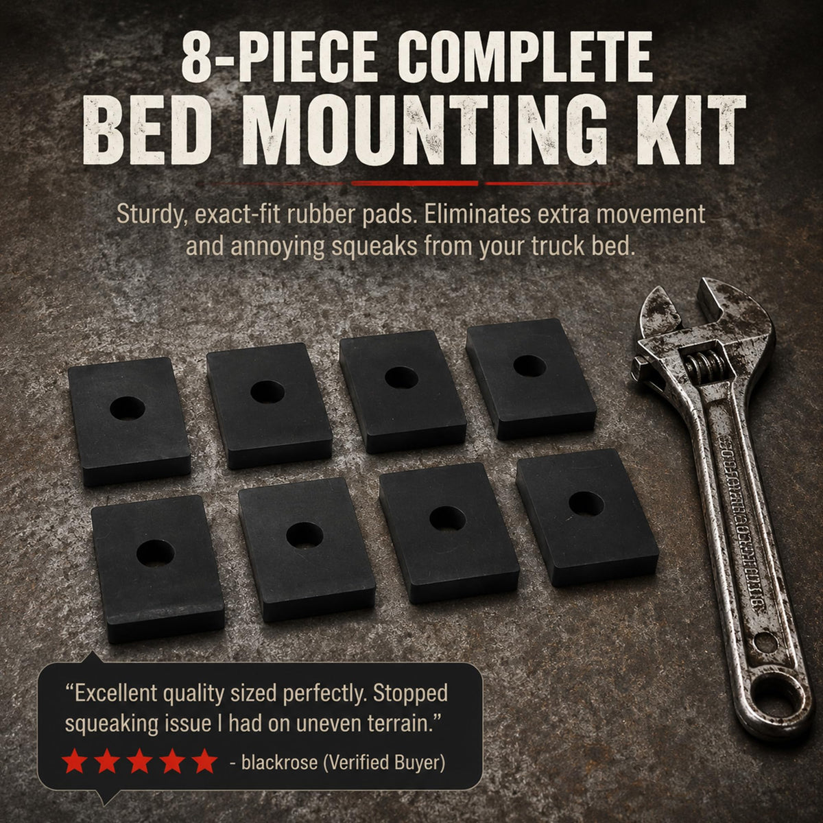 Generic mount next to ruler for scale showing correct OEM sizing and easy fit