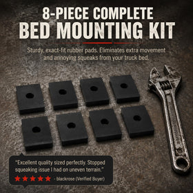 Generic mount next to ruler for scale showing correct OEM sizing and easy fit