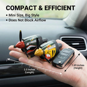 Generic P-40 held in hand for size comparison and portable convenience