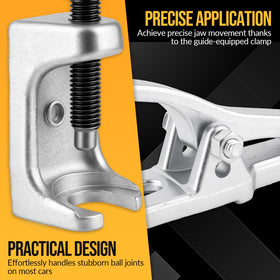 Generic brand pitman arm conical adapter detail offering secure fit during removal