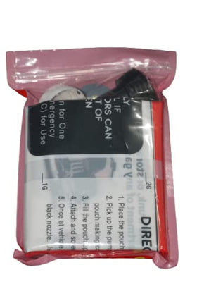 Generic pouch spout close-up showing secure opening for controlled pouring