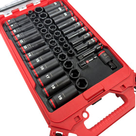 Generic brand insert scale comparison with hand to show compact low-profile space saving