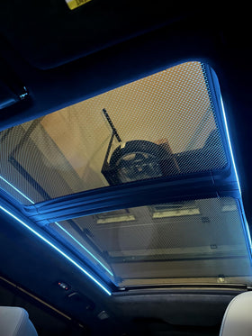 Generic Sky Lounge night cabin lifestyle showing ambient color and enhanced interior mood benefit