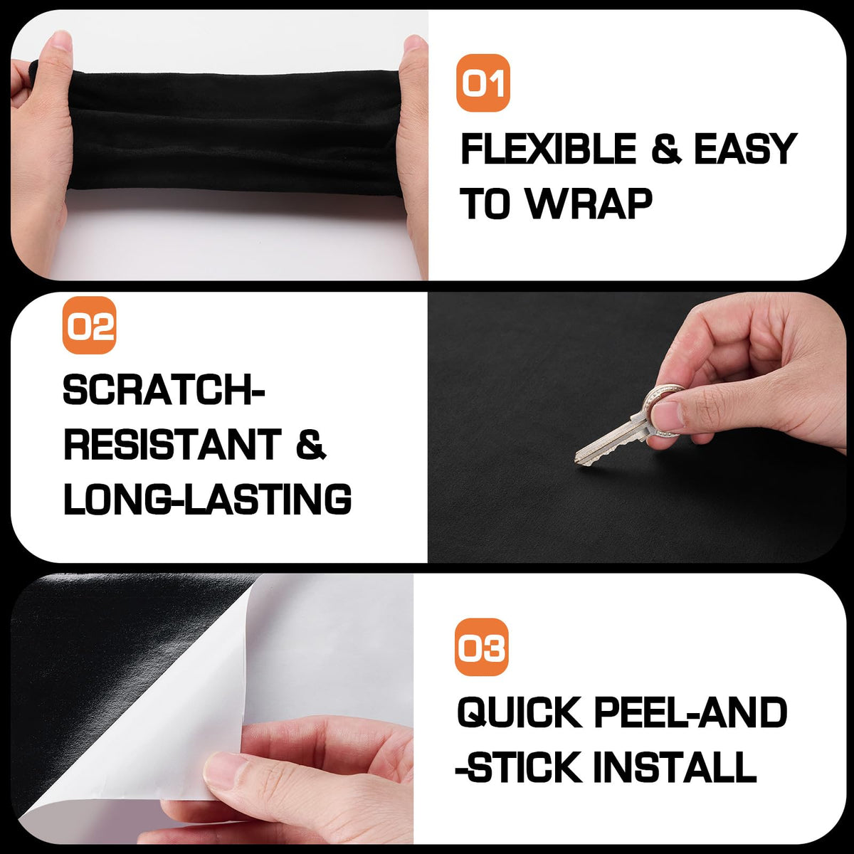 Generic suede wrap applied to a car dashboard showing reduced glare and refined look