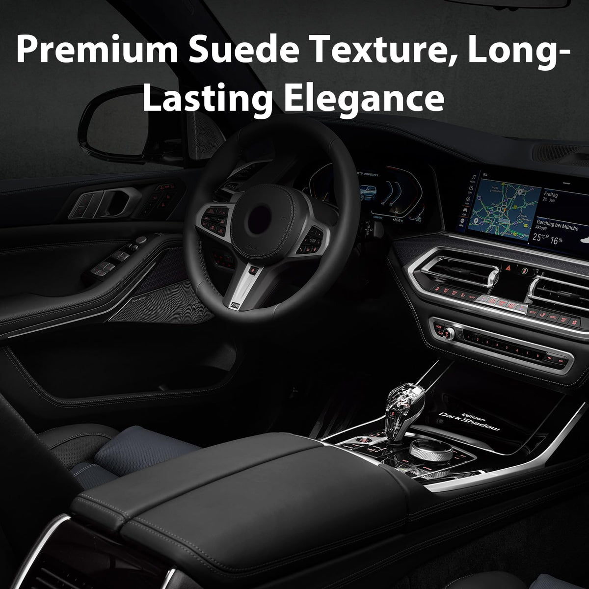 Generic suede wrap with squeegee and utility knife included for smooth install
