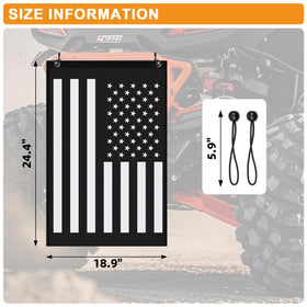 Generic organizer being hosed down showing easy-clean benefit