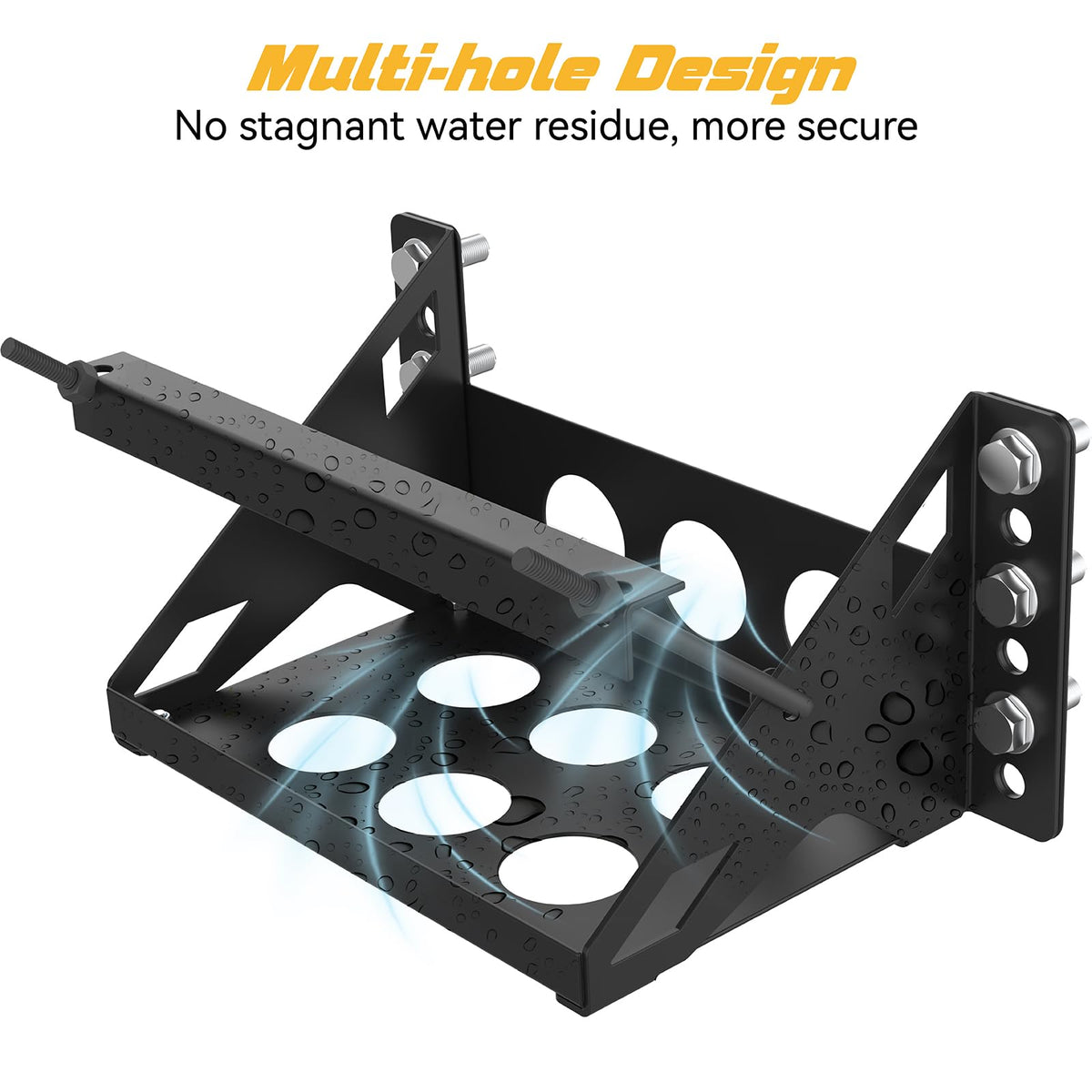 Generic zinc-plated hardware grouped to show corrosion resistance and long life