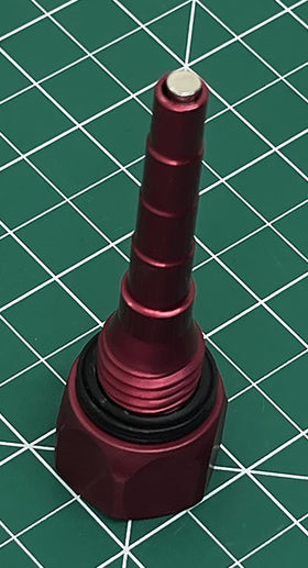 GenExhaust GE-191 next to ruler showing exact length for correct fitment