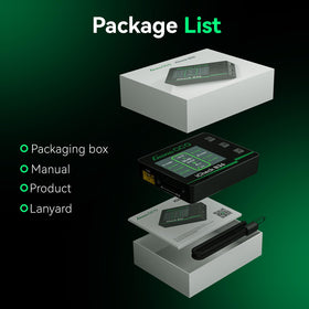 Gens ace iCheck B36 boxed with manual for easy unboxing and setup